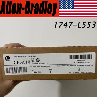 1PC NEW AB 1747-L553 SLC 5/05 64K CPU Processor Unit Free Shipping
