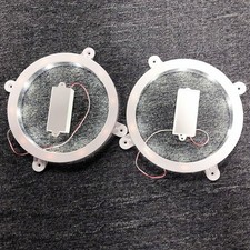 2PCS White Cornhole LED Ring Night Lights Corn Hole Bean Bag Toss Board Lighting