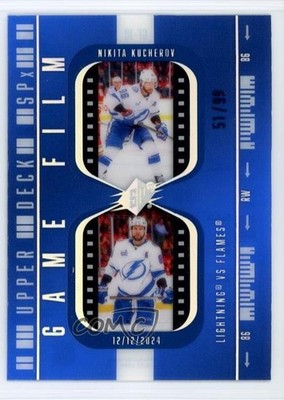 2025-26 SPx Game Film Blue /99 Nikita Kucherov #GF-10 1ev2