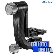 Leofoto PG-3 Carbon Fiber Gimbal Head /ARCA Tripod Head for Camera