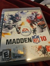 Madden 10 NFL Football 2010 No Manual Ps3
