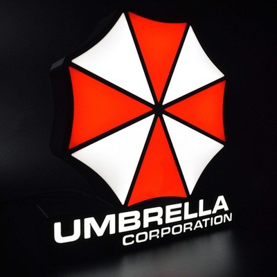 Resident Evil LED Lampe - Umbrella Corporation