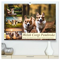 Claudia Kleemann | Welsh Corgi Pembroke (Hochwertiger Premium Wandkalender...