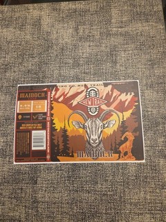 NEW TRAIL BREWING CO CRAFT MICRO BOCK BEER LABEL WILLIAMSPORT PA