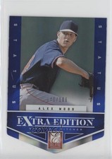 2012 Elite Extra Edition Status Blue Die-Cut 40/100 Alex Wood #30 0q3