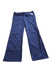 Dickies Unisex Blue Pull on Drawstring Scrub Pants Size Medium