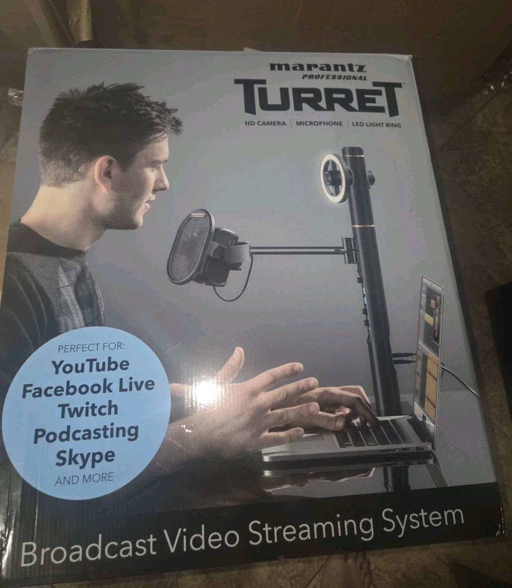 BRAND NEW Marantz Professional Turret Broadcaster Video Streaming