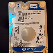 Western Digital WDBlue500GB 2.5SATA HDD 5400RPM 8MB Cache WD5000LPVXxbox360