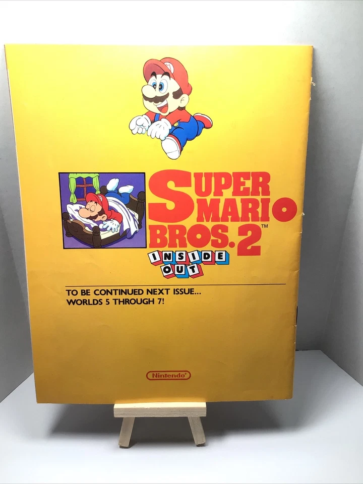 Nintendo Power Super Mario Bros. 2 Inside Out Tip Book Part 1  VGC 1989 - Image 2 of 4