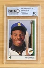 1989 Upper Deck Ken Griffey Jr. #1 RC GEM Grading Inc. 10
