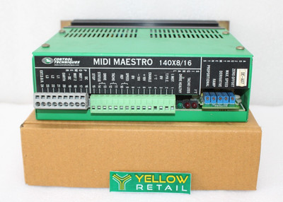 CONTROL TECHNIQUES 140X8/16 DC BRUSHED SERVO DRIVE MAESTRO 140-X-8/16