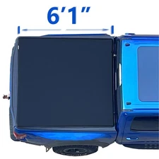 6'1" Soft Roll Up Tonneau Cover for 1986-1997 Nissan Pickup & D21 Truck Bed