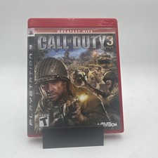 🕹️ Call of Duty 3 (Sony PlayStation 3, 2006) – Complete in Box (CIB) w/ Manual