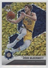 2020-21 Panini Mosaic Fast Break Gold Prizm 10/10 Doug McDermott #150 06vc