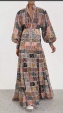 BNWT Zimmermann Ninety Six patch Work Dress 0