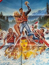 UP THE CREEK 1984 Tim Matheson, Stephen Furst 1-Sheet 27X41 NMint Art by Gouzee!