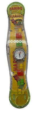 Original Haribo Armbanduhr   Neu Quartz Uhr Originalverpackt