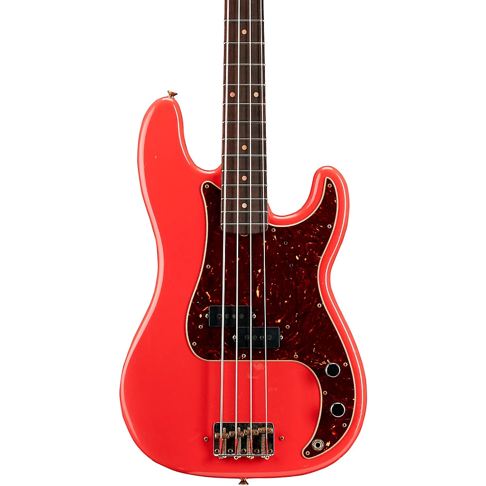 Fender CS Pino Palladino Signature Relic Precision Bass Fiesta Красный/Песок пустыни