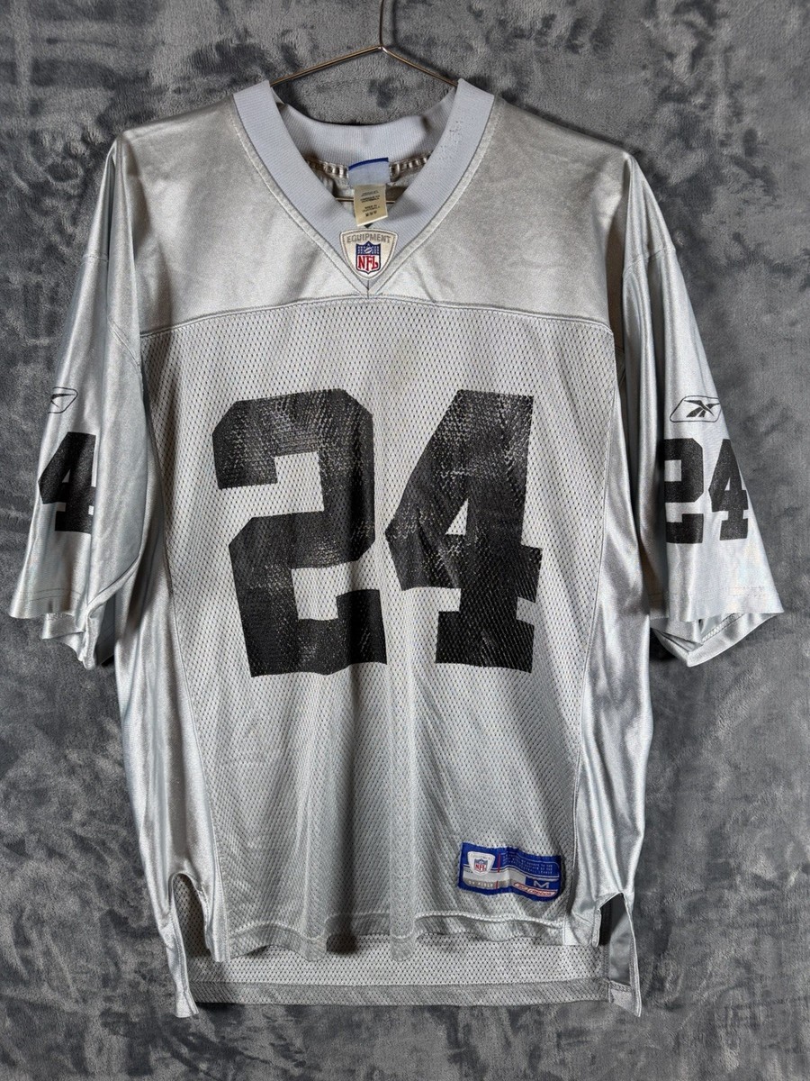 ロサンゼルス・レイダース ウッドソン 24 ジャージ Vintage Champion CHARLES WOODSON No 24 OAKLAND RAIDERS (Size 52