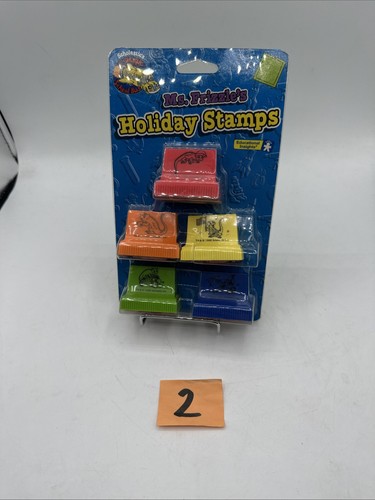 Vintage Magic School Bus Rubber Stamps Factory Sealed NOS 1998. - Picture 1 of 4