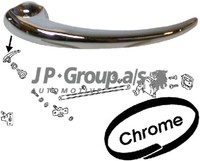 Jp Group TüRgriff 8187800506 FüR Vw Kaefer Brezel 42005 1200 1300