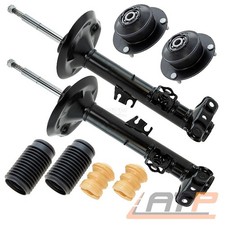 2x STOSSDÄMPFER GAS VORNE +DOMLAGER +PROTECTION-KIT FÜR BMW 3-ER E36