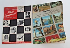 1955 Burke & James Photo Equipment Catalog Accessories & Sears Camera Catalog