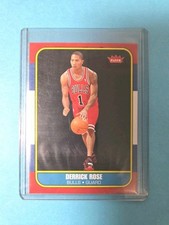2008 Fleer 1986-87 Rookies Derrick Rose #163 card