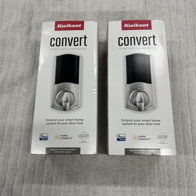LOT OF 2 - Kwikset Convert Smart Lock Kit 