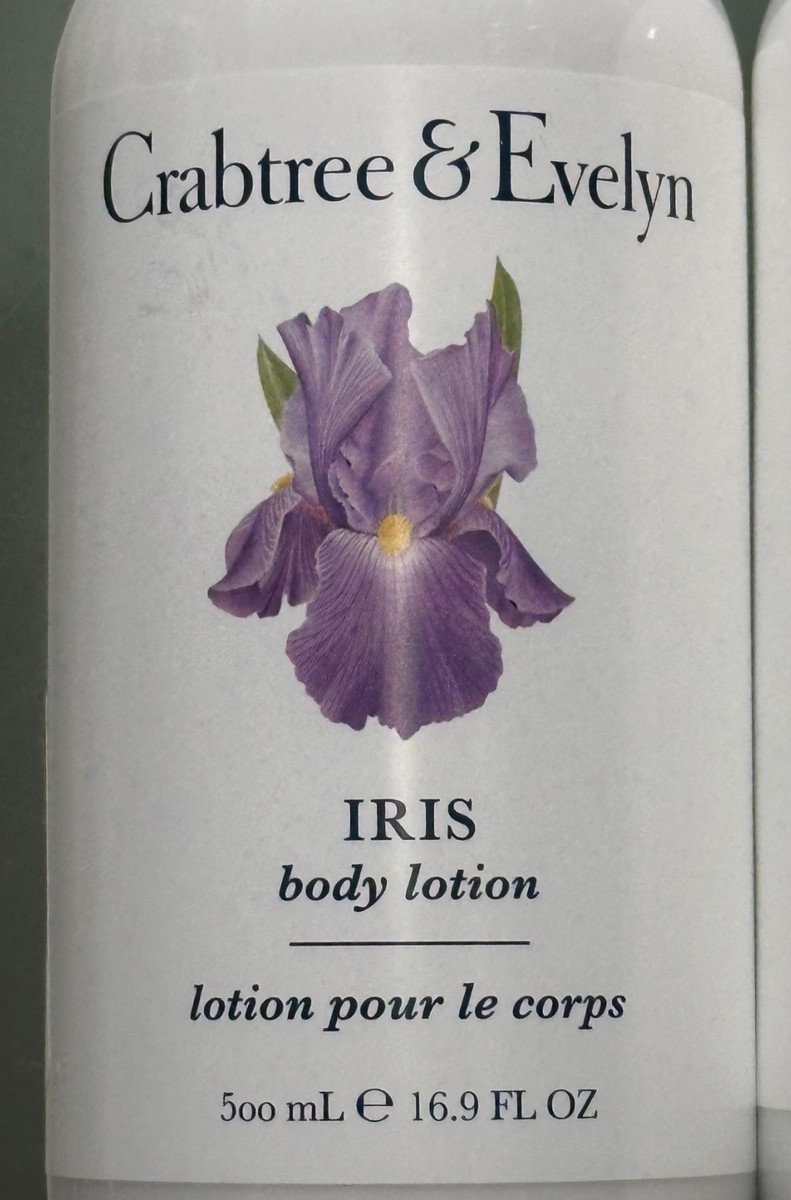 2-Pack) Crabtree & Evelyn ~ IRIS Deep Moisturizing Anti Aging BODY