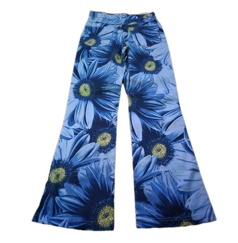 Route 66 Mädchen Größe 12 Bootcut blau Jeans Gänseblümchen Stretch Taschen Vintage Y2K - Bild 6 von 6