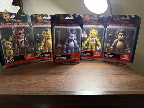 Original Fnaf 5 Funko Action Figures Five Nights