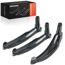 3x Maniglia Decorazione per Interni Sinistra Destra Nero BMW X5 X6 E70 Xdrive