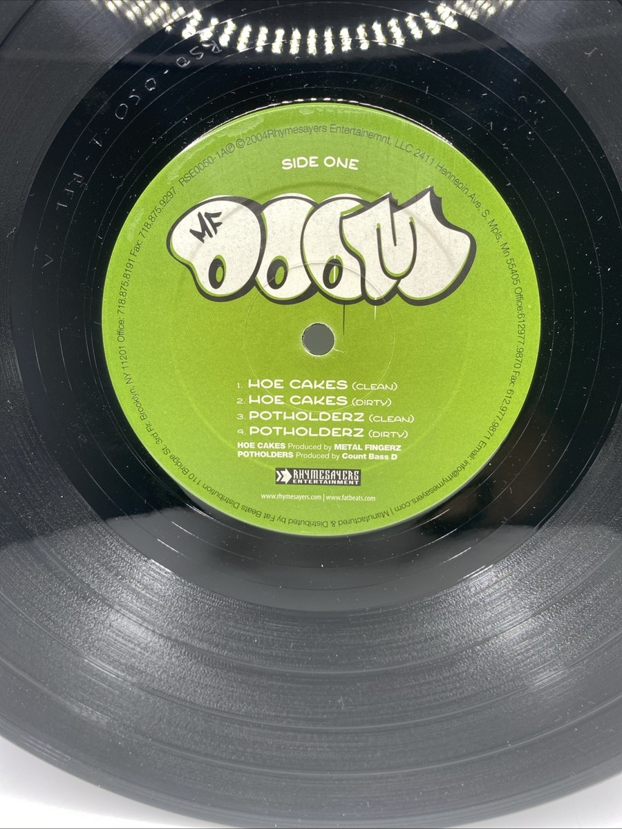 MF Doom ‎– Hoe Cakes b/w Potholders Rhymesayers Entertainment