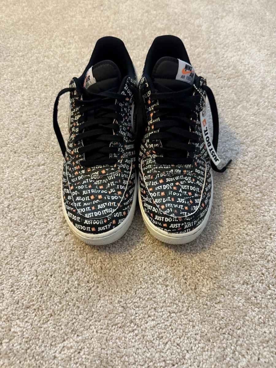 Nike Air Force 1 Low \'07 LV8 Just Do It 2018 - AO6296-001 All-Over Print‎ s-l400.jpg main image 4