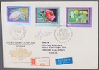 MayfairStamps Hungary FDC 1971 Flower Combo Budapest Registered to Skokie IL Air