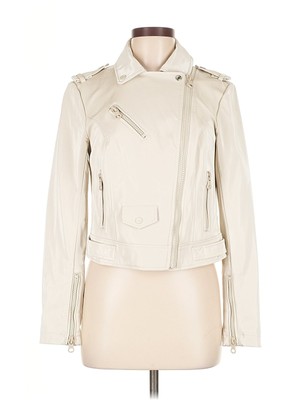 Blanc Noir Women Ivory Jacket S