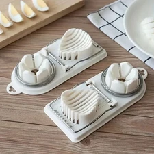 Egg Slicer Hard Boiled Eggs Heavy Duty Strawberry Slicer Cutter Tool for Kitchen