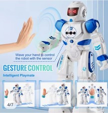 RC Robot Toy for Kids Talking Dancing Gesture Remote Control Programmable