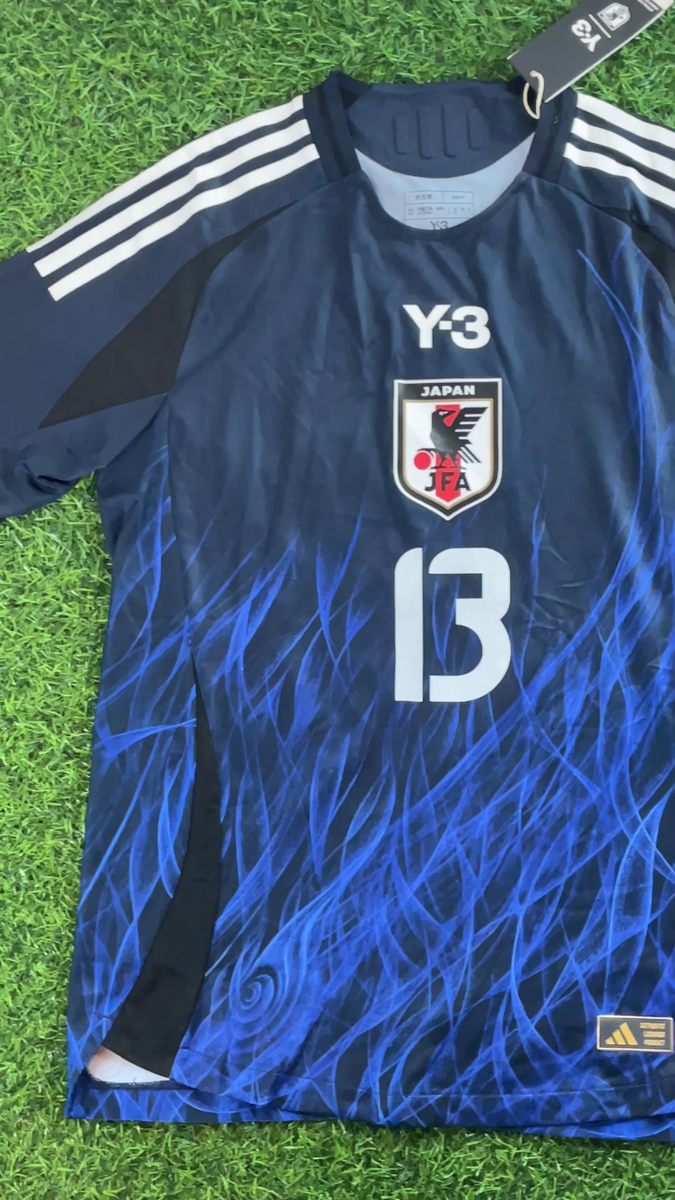 Japan 2024 Y-3 Official Player Ver. Jersey Shirt Kit - JPN L