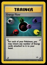 Energy Flow 122/132 Common Gym Heroes Pokemon Unlimited Lightly Played