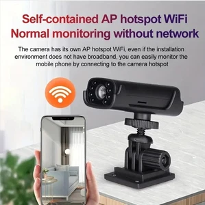 Wireless Backup Camera Reverse Hitch Guide Camera Rechargeable Trailer