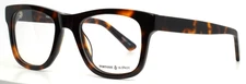 TORTOISE & BLONDE Salerno Sierra Tortoise Unisex Eyeglasses 50-21-145 B:42