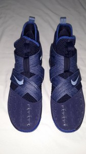 lebron soldier 12 blackened blue