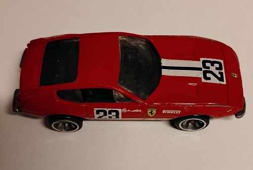 Hot Wheels Ferrari Racer 365 GTB Red 1/64 Scale Diecast Car - Picture 3 of 4