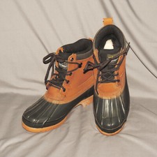 Woodstock Rampage 2 Insulated Leather Winter Snow Pack Duck Boots Men Size 9 