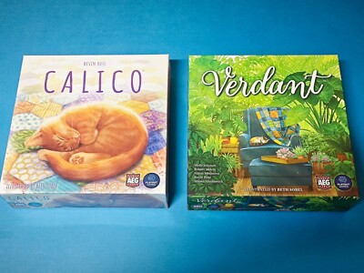 Calico + Verdant, Kickstarter Editions - AEG - Flatout Games - Englisch - NEU