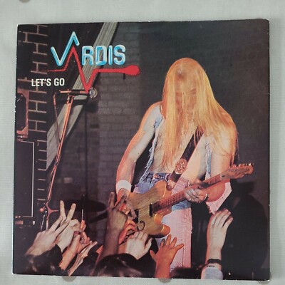 Vardis Let's Go UK 7'' vinyl single record VAR-1 LOGO 1980 MINT