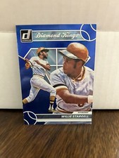 Willie Stargel l2023 Donruss Baseball Diamond Kings Base Holo Blue #12