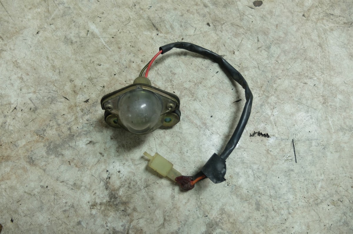 98 Kawasaki ZX 11 1100 ZX1100 ZX11 Ninja license plate tag light
